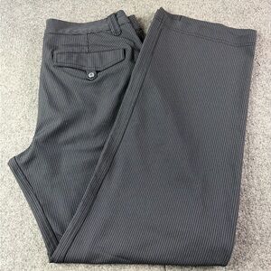 Lululemon Wet Dry Warm Mens Flap Pocket Hiking Pants Size 33x32 Black/Gray